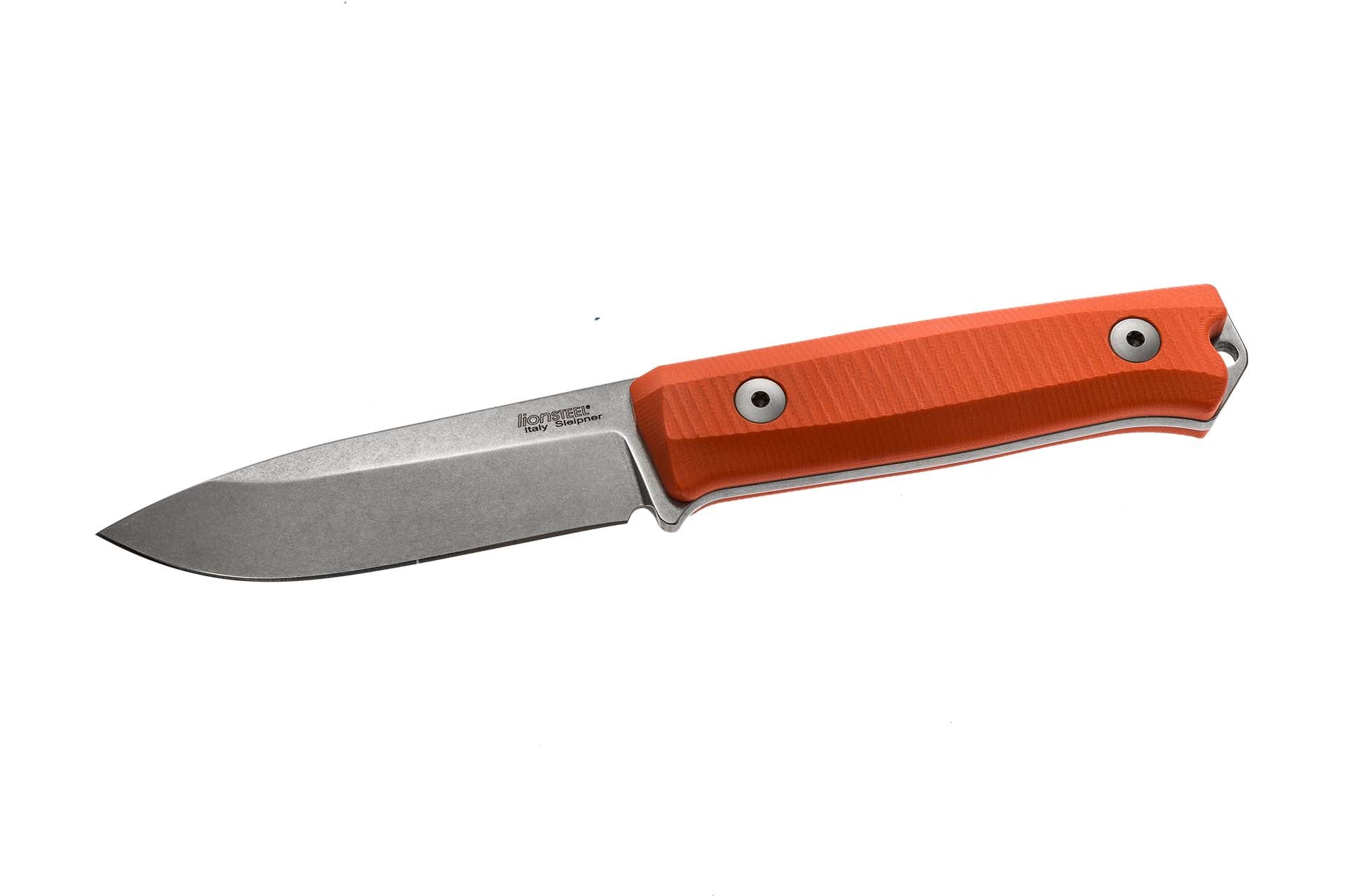 B40 GOR Bushcraft Knife orange G10