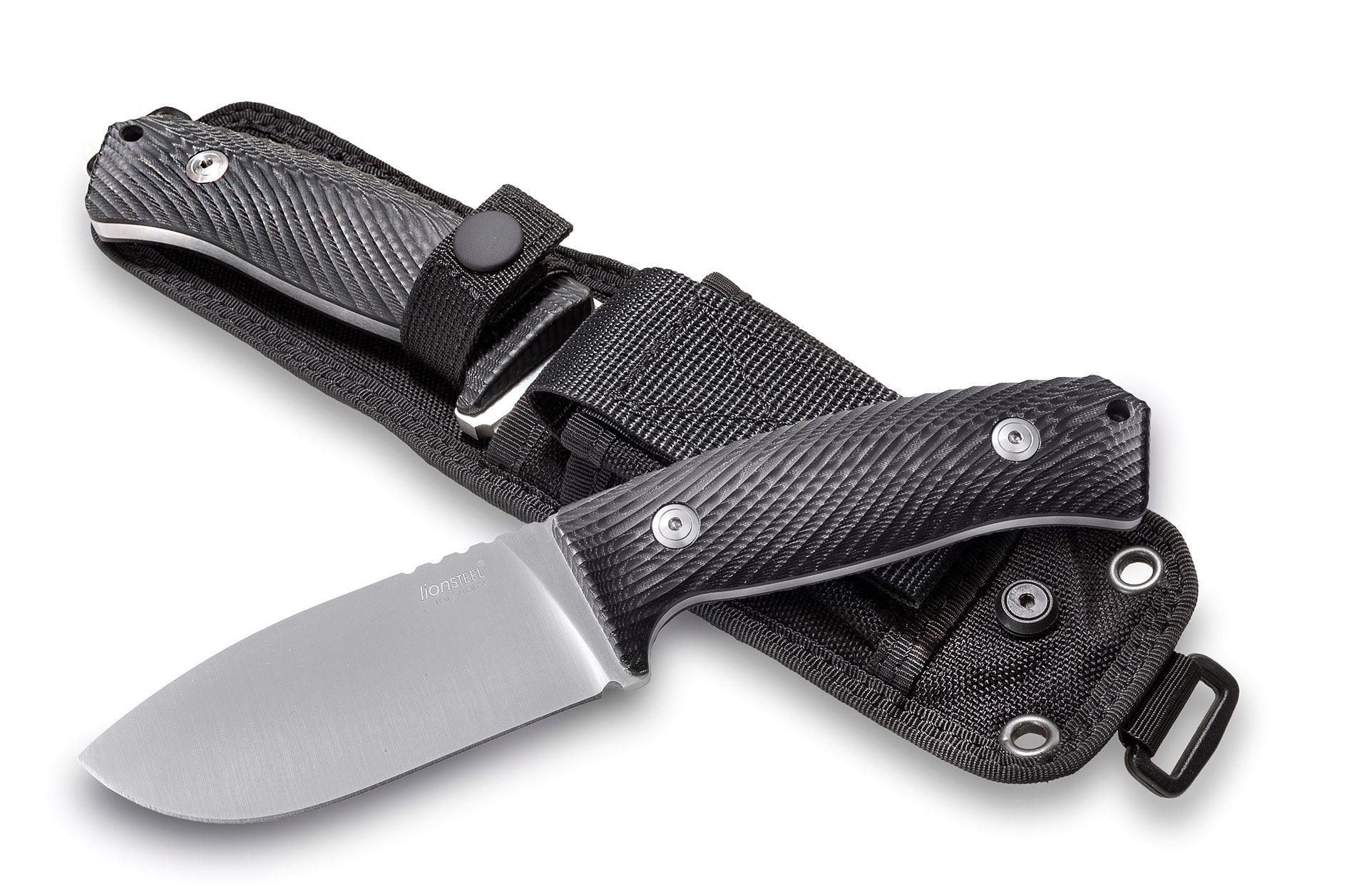 M3 MI - Hunting fix knife with NIOLOX blade Micarta handle, cordura sheath